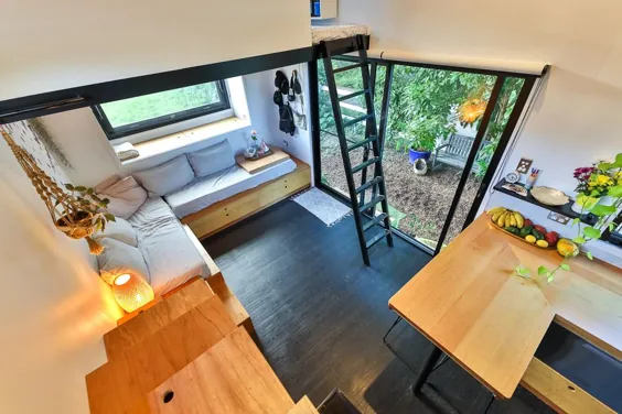 ژاپنی با طراحی اسکاندیناوی در خانه کوچک الهام گرفته از ذن دیدار می کند