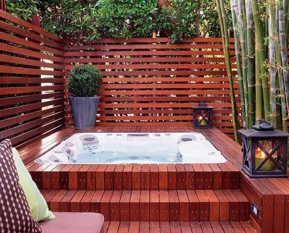 47 طرح آبگرم وان حمام غیر قابل مقاومت برای حیاط خانه شما