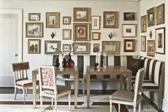 ایده های اتاق ناهارخوری: یک ضیافت را به جای صندلی ها برای سبک بیشتر (و فضای نشیمن) امتحان کنید