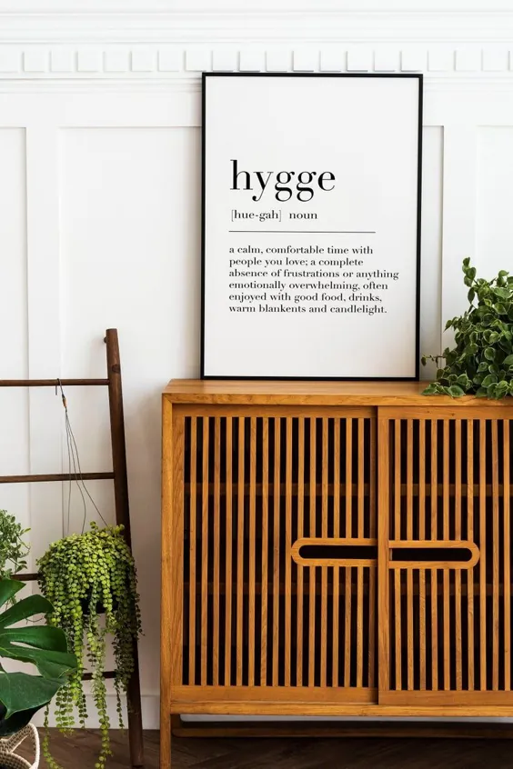 Hygge ، Hygge Print ، Hygge Poster ، Hygge Definition ، Hygge Sign ، Hygge Wall Decor ، Definition Print ، Hygge D