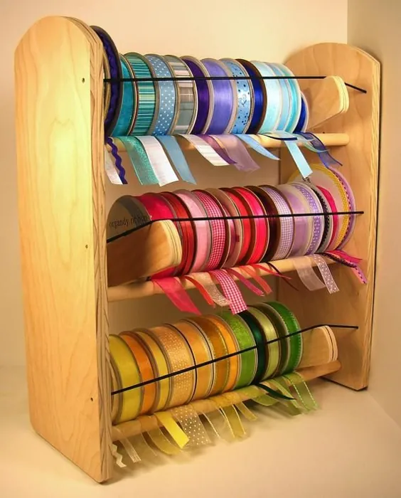 GSS Ribbon Organizer 12 Mini Desk / Wall Unit. بار EZ | اتسی