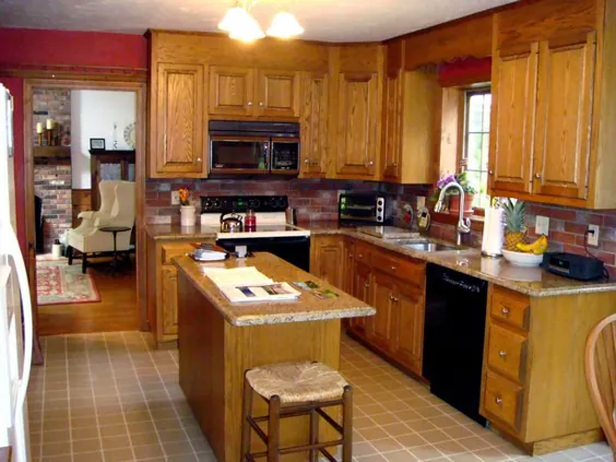 قبل و بعد از تغییرات آشپزخانه از فضای من امتیاز دهید