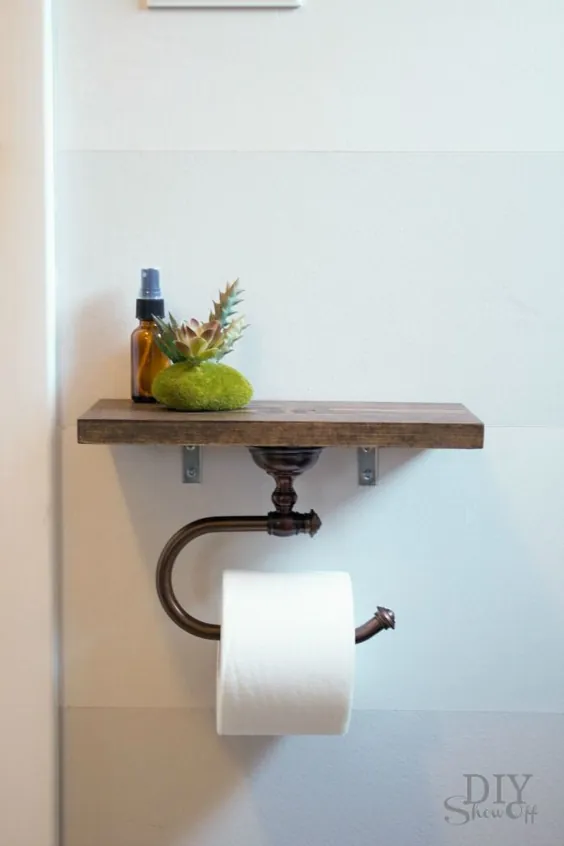 جا قفسه نگهدارنده کاغذ توالت و لوازم حمام