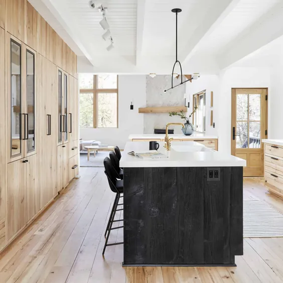 قبل و بعد: بازسازی آشپزخانه خانه کوهستان با الهام از اسکاندیناوی