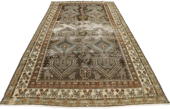 فرش 5 x 10 Antique Persian Malayer فرش 60825