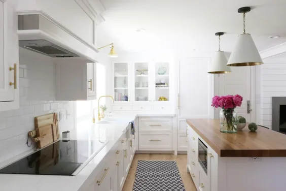 رویای آشپزخانه با این بازسازی کلاسیک روشن