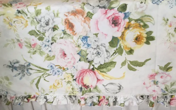 مجموعه قدیمی Ralph Lauren Rare Home Lake Pastel Floral DUVET SET | اتسی