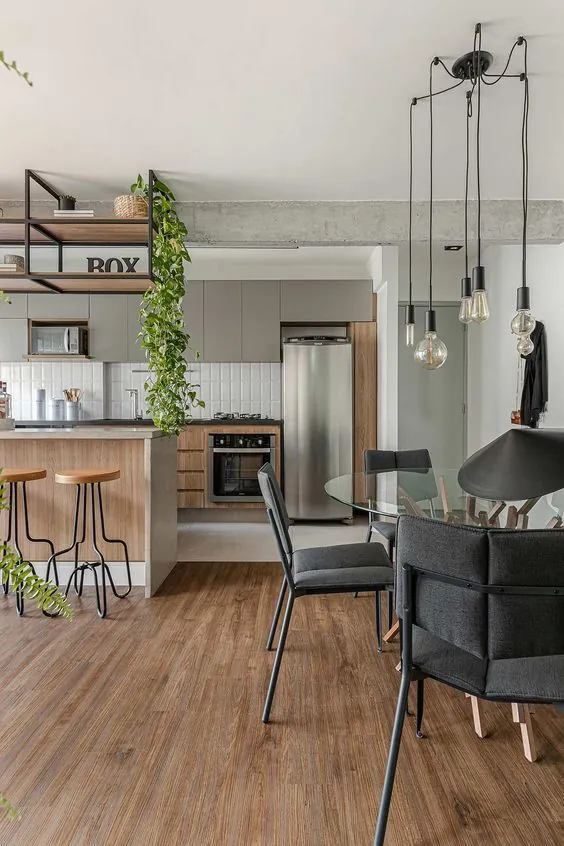 آپارتمان کوچک با راه حل های خوب معماری |  خانه والنتینا