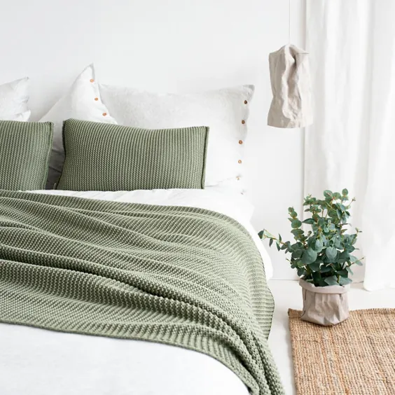 صبح تنبل BEDSPREAD SAGE