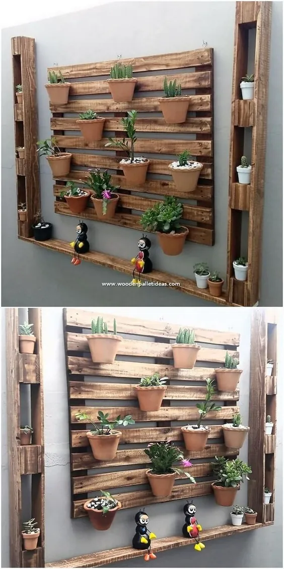 ایده های جالب و جالب پالت DIY برای پروژه آخر هفته شما Dieses Wand-Pflanzgefä - Pallet Diy