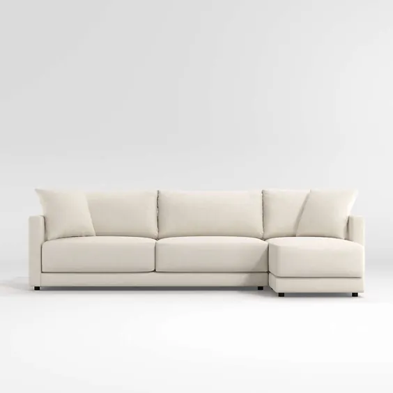 Petite 2-Piece Sectional + نظرات | جعبه و بشکه