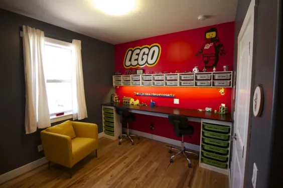ساخت یک اتاق LEGO