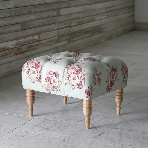 Shabby Chic® Furniture - Fifi Tufted Ottoman - رنگ های بیشتر