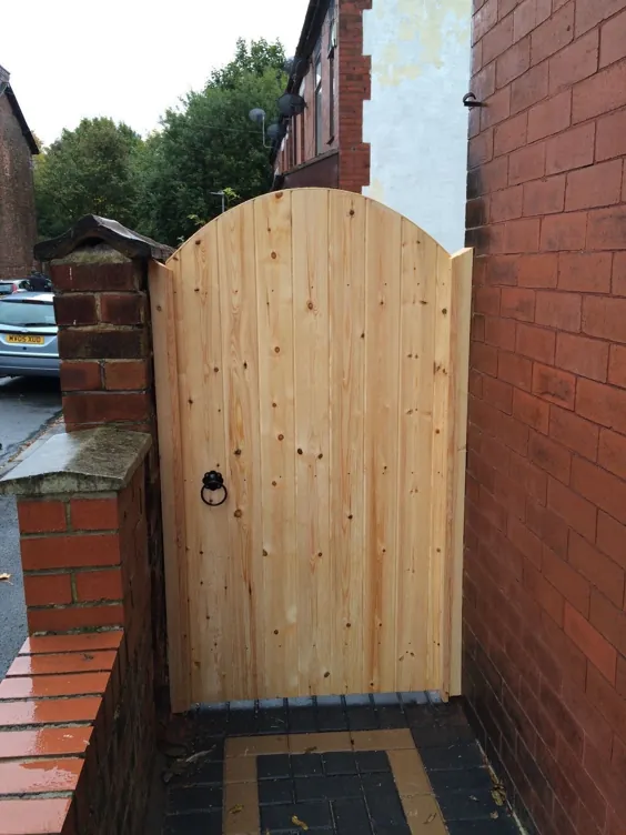 دروازه باغ چوبی !!  دروازه باغ سنگین!  T TINGS رایگان و BOLT TOP |  eBay