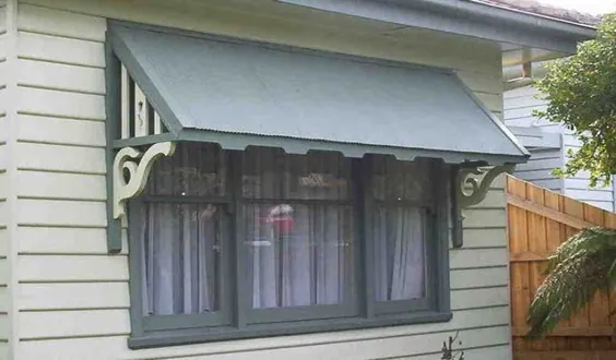 سایبان های پنجره و سایبان های پنجره های الوار در تخته های تزئینی در ملبورن و سراسر استرالیا
