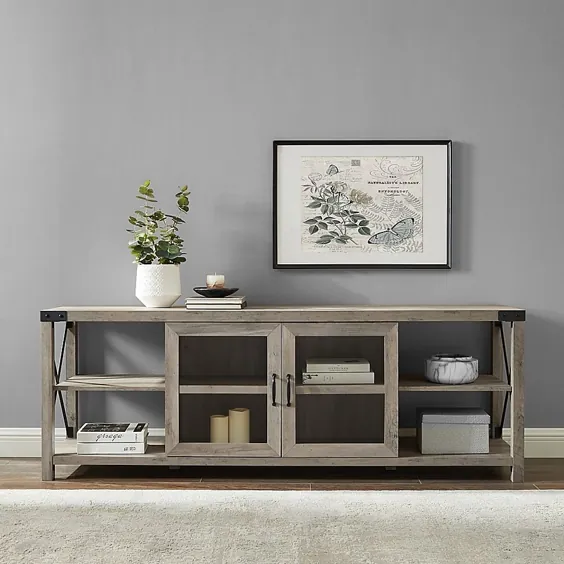 کنسول تلویزیونی Forest Gate Englewood 70 "In Grey Wash