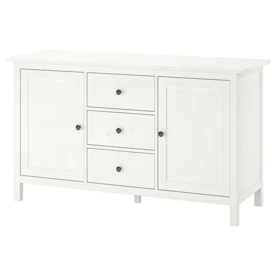 میز کناری HEMNES ، لکه سفید ، 61 3 / 4x34 5/8 "- IKEA