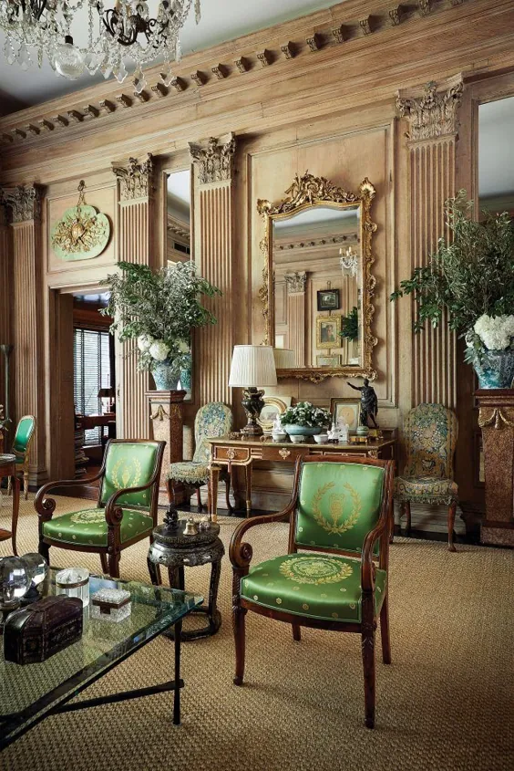 یک خانه انگلیسی گمشده به عنوان یکی از خیره کننده ترین خانه های پارک تونی هایلند دوباره متولد می شود: چگونه یک اتاق نقاشی بزرگ 6000 مایل سفر کرد و به عنوان بزرگترین گنجینه طراح داخلی یک ستاره شد |  مجله PaperCity