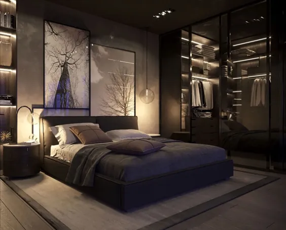 51 اتاق خواب سیاه زیبا با تصاویر ، نکات و لوازم جانبی برای کمک به شما در طراحی خود