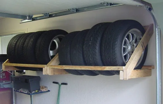 نحوه نگهداری لاستیک در گاراژ - GarageSpot