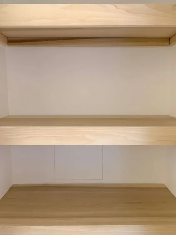 قفسه های کمد چوبی DIY - arinsolangeathome