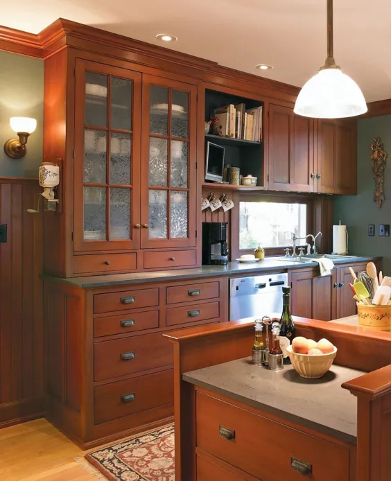 طراحی کابینت آشپزخانه برای خانه های دوره ای
