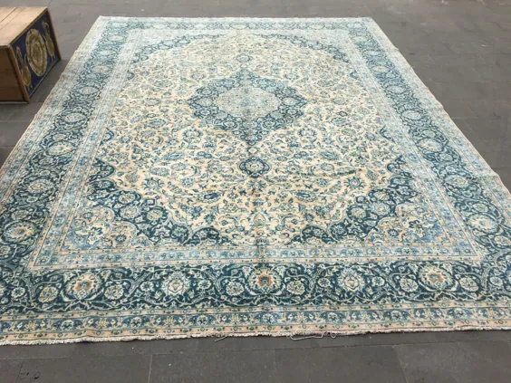 فرش 10x13 فرش خنثی Boho فرش تزئینی فرش فرش منطقه ترکی |  اتسی