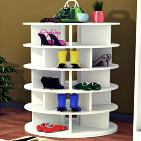 Shoe Storage Shoe Rack Shoe Organizer کفش Lazy Susan Closet |  اتسی