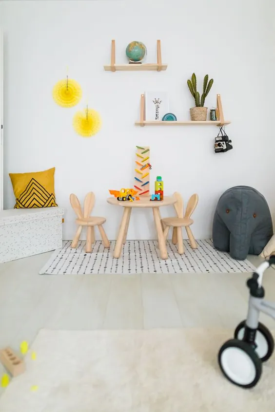 Unser Spielzimmer und 6 Dinge، die jeden Raum im Handumdrehen dazu machen plus Ikea Hack für Dots: ‹fräulein flora FOTOGRAFIE
