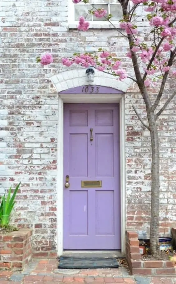 رنگ درب ورودی بنفش Lavendar