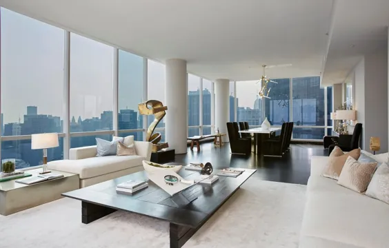 شما می توانید یک آپارتمان در مرکز شهر منهتن با تماشای منظره پارک مرکزی داشته باشید