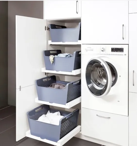 20 ایده اتاق لباسشویی که باید در خانه خود امتحان کنید
