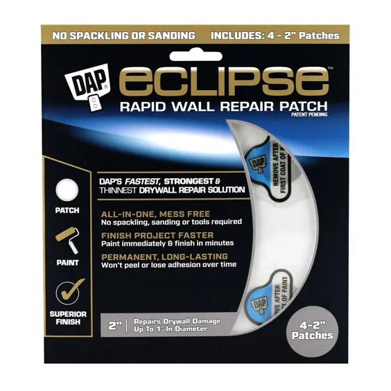 DAP Eclipse Wall Repair Patch 2 in-09162 - The Home Depot