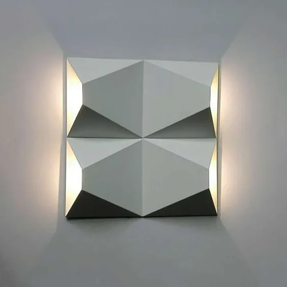 چراغ دیواری داخلی / خارجی LED خلاق مدرن |  اتسی
