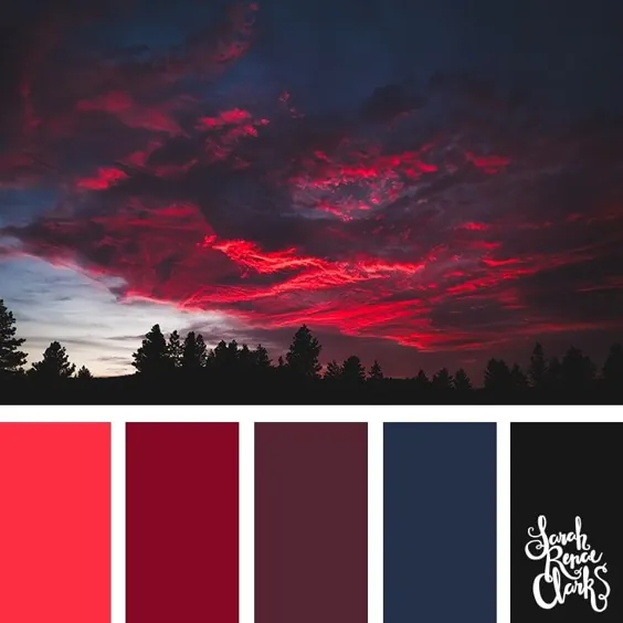 25 پالت رنگی الهام گرفته از آسمان های دیدنی و آبی کلاسیک PANTONE