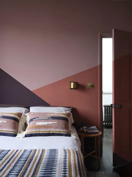 ایده های رنگ اتاق خواب: 24 رنگ با تاثیر