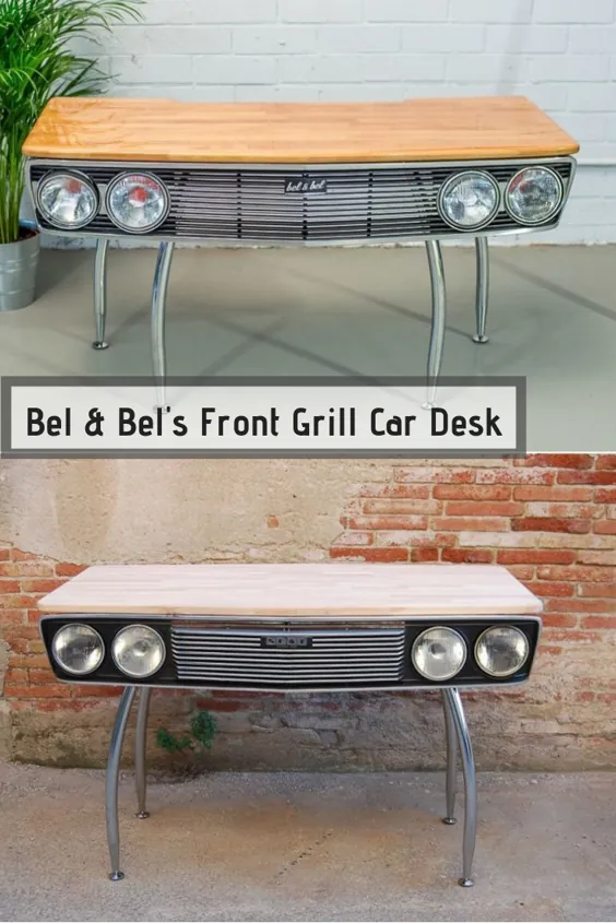 Bel & Bel جلو پنجره SEAT 132 را به میز کار تبدیل می کند