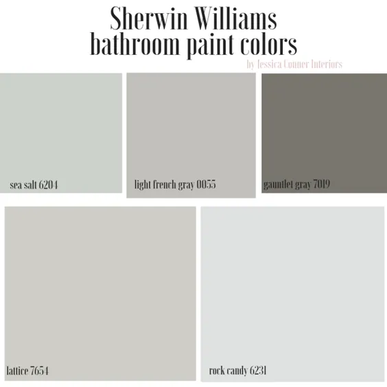 5 رنگ برتر رنگ حمام شروین ویلیامز - جسیکا کانر