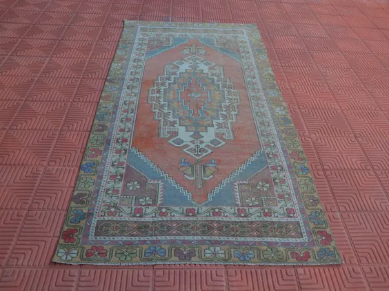 فرش Boho فرش ترکیبی فرش حمام فرش ترکی |  اتسی