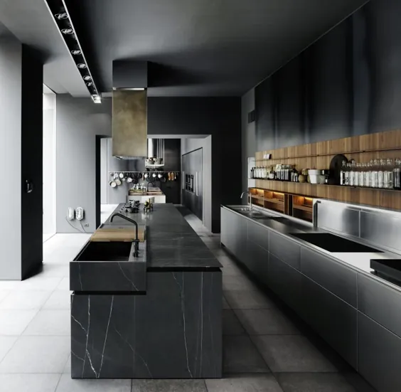 این آشپزخانه آینده به نظر می رسد - روندهای LivingKitchen - WELT