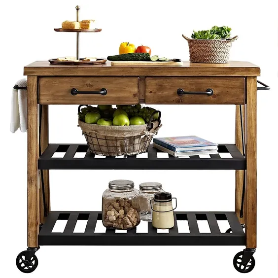 سبد خرید آشپزخانه صنعتی Crosley Roots Rolling Rack