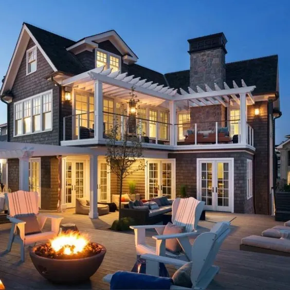 55+ ایده های الهام بخش طراحی بیرونی خانه خیره کننده - معماری DI