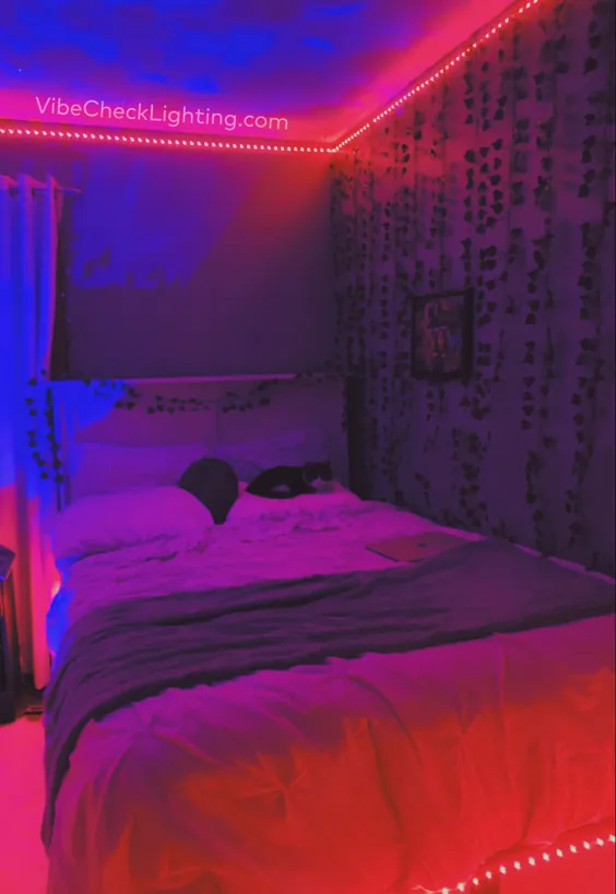 زیر ستاره ها بخوابید!  ⭐ نورپردازی دنج اتاق خواب زیبایی