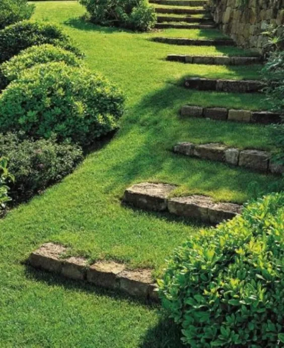 40 ایده پله خنک باغ برای الهام گرفتن - هنر بی حوصله