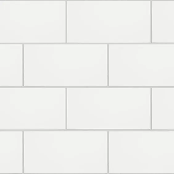 کاشی و کاشی دیواری Merola Tile Projectos White 4 اینچ x 8 اینچ. سرامیک مترو و کاشی دیواری (11.46 فوت مربع در فوت) - FRC8PRNM - انبار خانه
