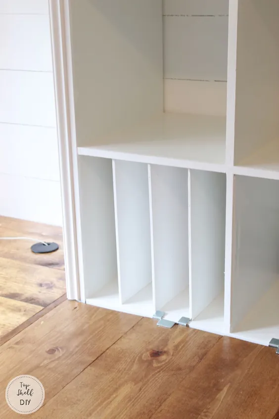 Ikea Kallax Hack: تقسیم کننده های قفسه DIY