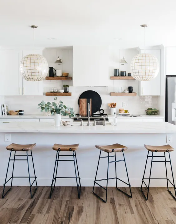 یک آشپزخانه ، سه راه - استودیوی طراحی سعادتمندانه |  صحنه سازی و طراحی خانه