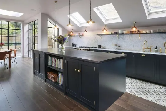 طراحی آشپزخانه شگفت انگیز با لمس طلا |  دکوهولیک