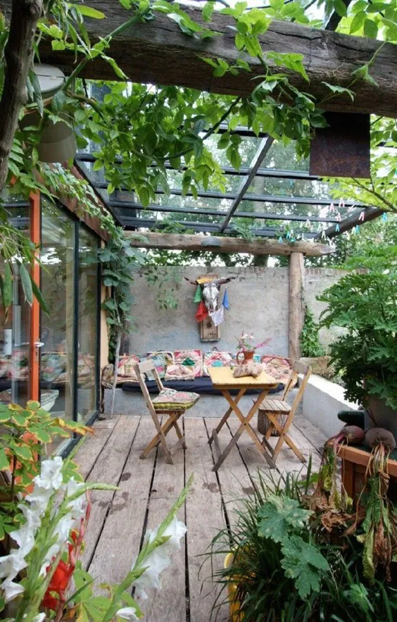 60 Ideen، wie Sie die Terrasse dekorieren können - Archzine.net