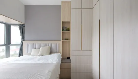 یک آپارتمان جمع و جور در هنگ کنگ با یک فن آوری پیشرفته Zen ارتقا می یابد